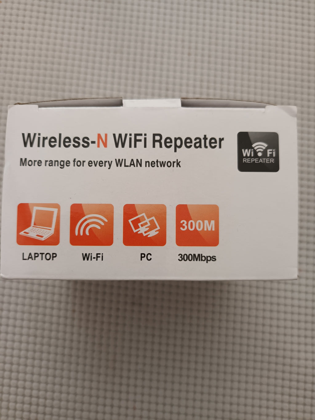 Répéteur WiFi 300 Mbps avec connecteur Ethernet