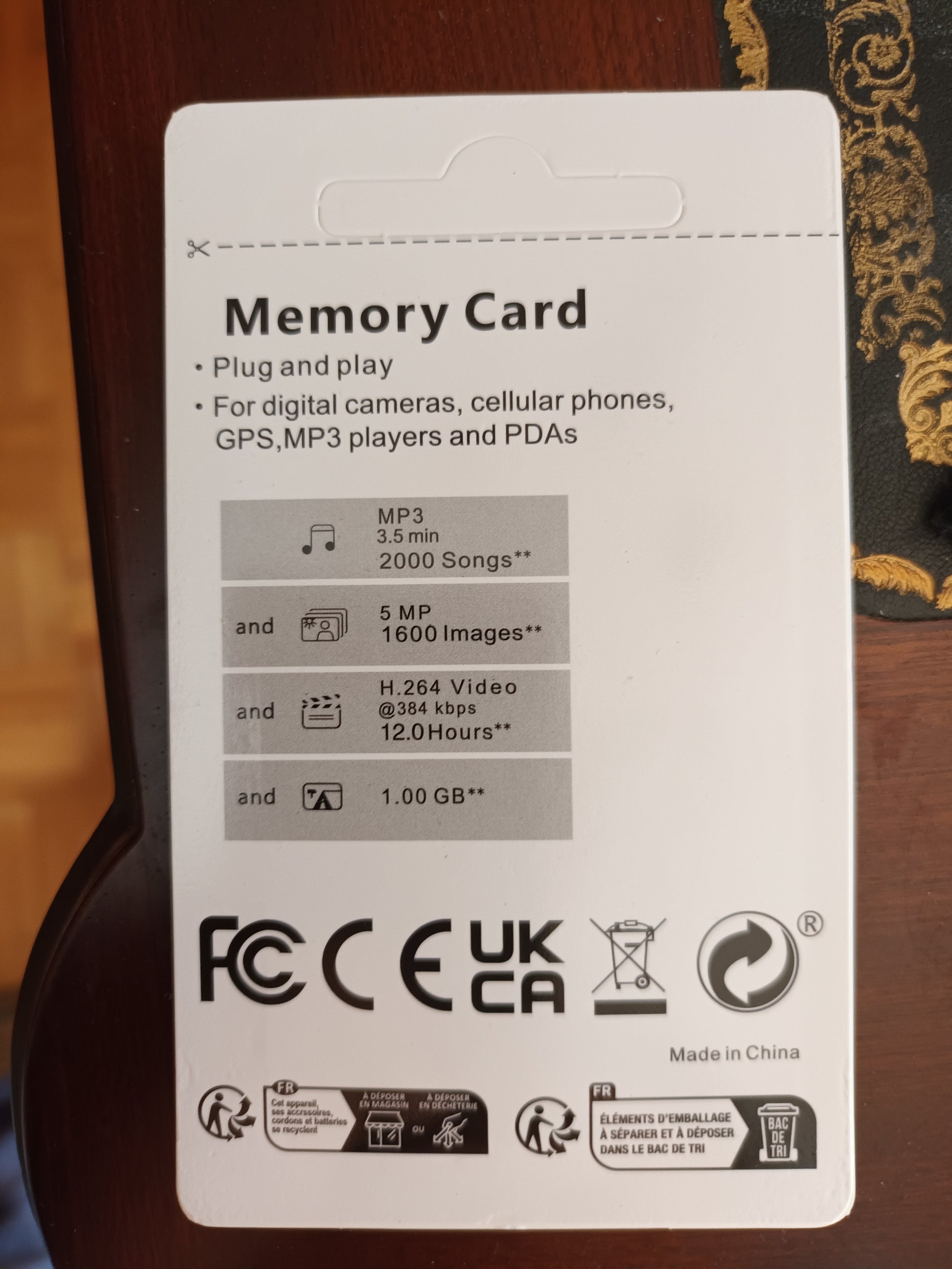 Carte Micro SD 128 Go avec adaptateur SD Xiaomi. 4 K  High Performance